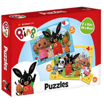 Bambolino Toys Puzzle, 2x12st.