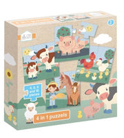 Puzzle 4 in 1 del circo da studio. 3+ - afbeelding 1