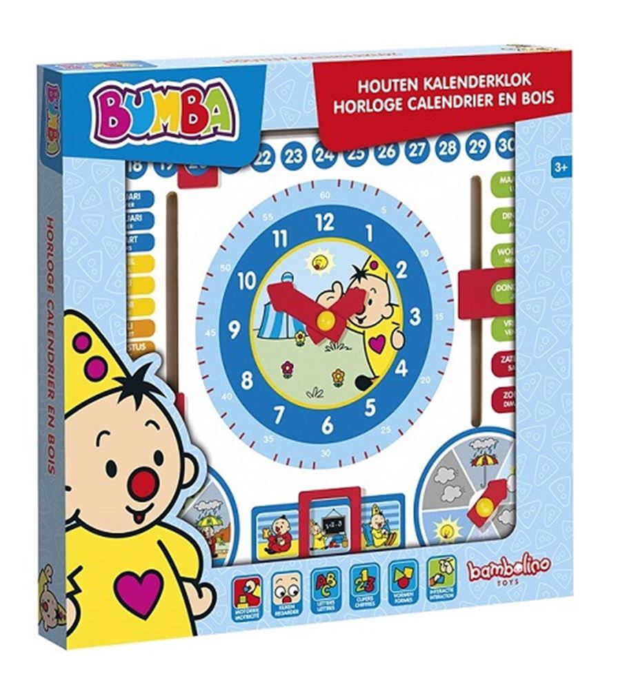 Bambolino juguetes calendario de madera