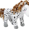 Giocattoli bambolino abbracciano peli di peluche e teun stip de pony, 25 cm