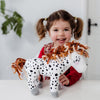 Giocattoli bambolino abbracciano peli di peluche e teun stip de pony, 25 cm