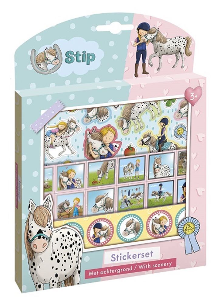 Stip the pony sticker set