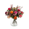 Esmeralda esmeralda art bouquet flame rosas