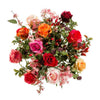 Esmeralda esmeralda art bouquet flame rosas