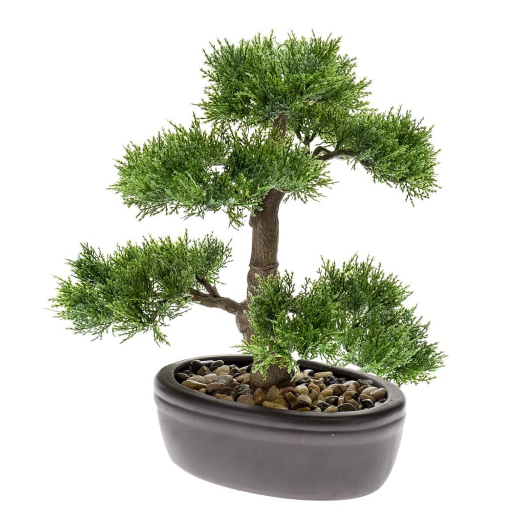 Smeraldo smeraldo art pianta ceder bonsai verde 32 cm 420001