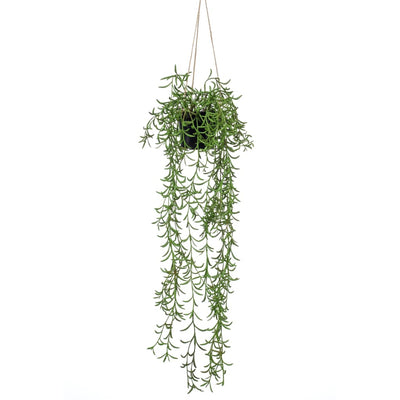 Emerald kunstplant hangend in pot senecio 70 cm