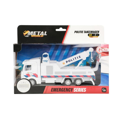 Toi-toys Police Sleep Truck che ha lanciato i Paesi Bassi si tira indietro