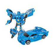 Toi-toys autorobot roboforces junior 26 cm 4-delig - afbeelding 3