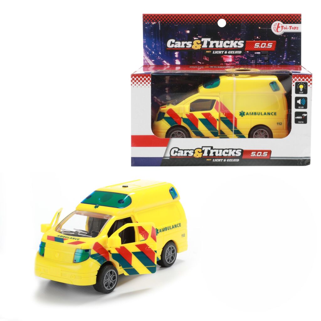 Auto Trucks Attrito Ambulance (NL) con luce e suono