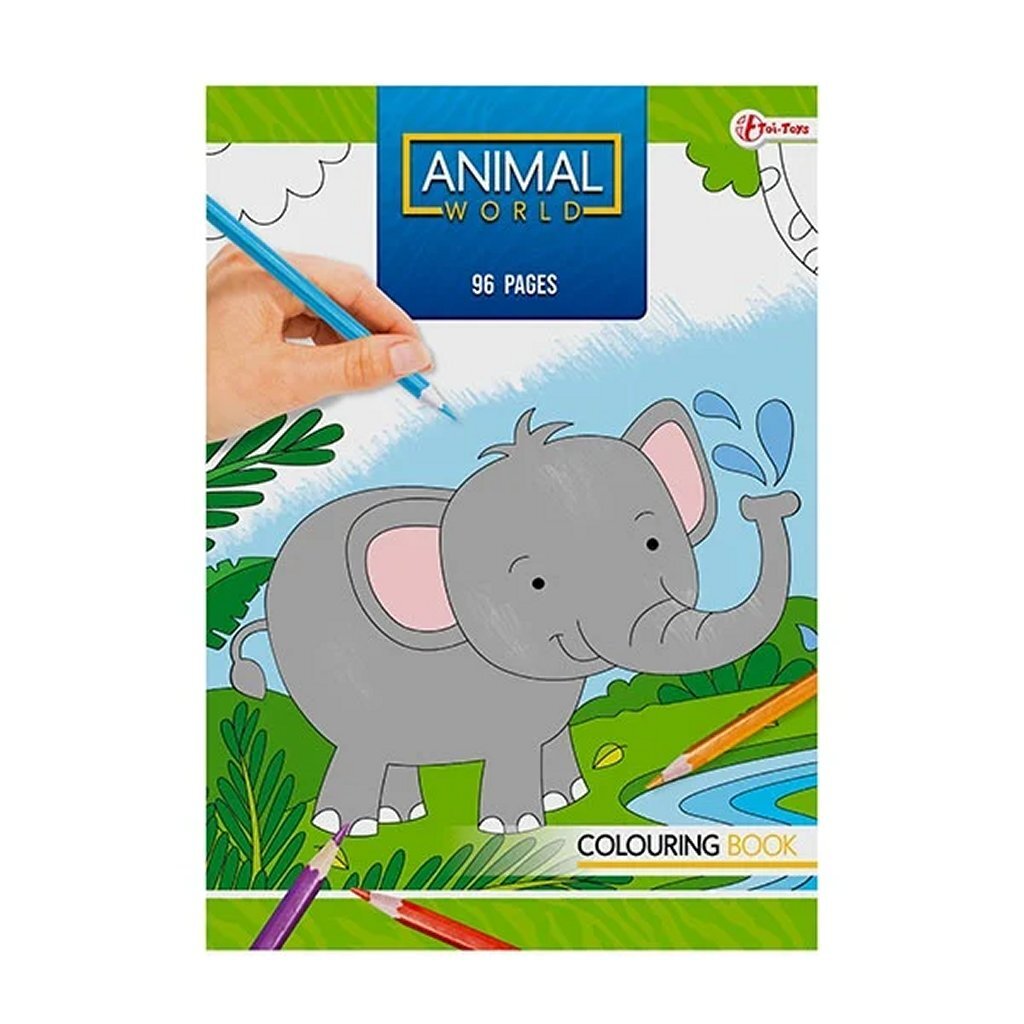 Animal World Animal World Coloring Animales salvajes 96 páginas