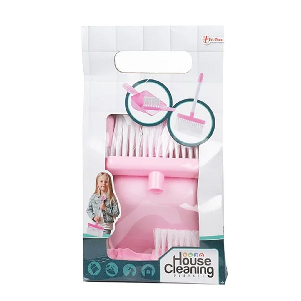 TOI-TOYS Cleaning Set Coom with Dustpan e Can
