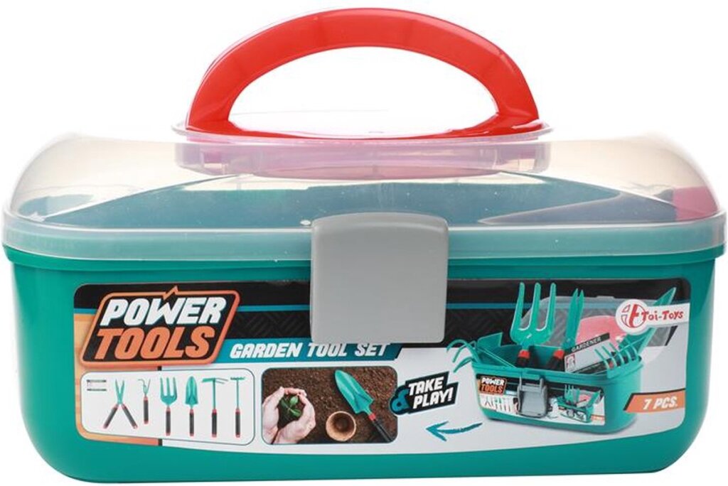 Utensili elettrici Toi Toys Strumenti da giardino in custodia