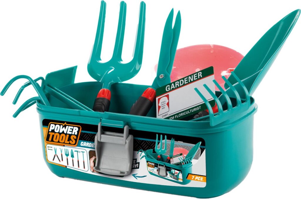 Utensili elettrici Toi Toys Strumenti da giardino in custodia
