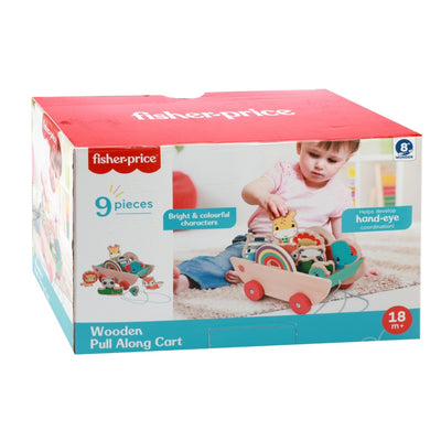 Fisher Price Bolderkar con legno animale