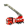 Camion dei pompieri in metallo in metallo
