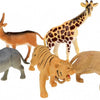 Toi-toys Animal World Wild Dieren Dien Deluxe, 5st.