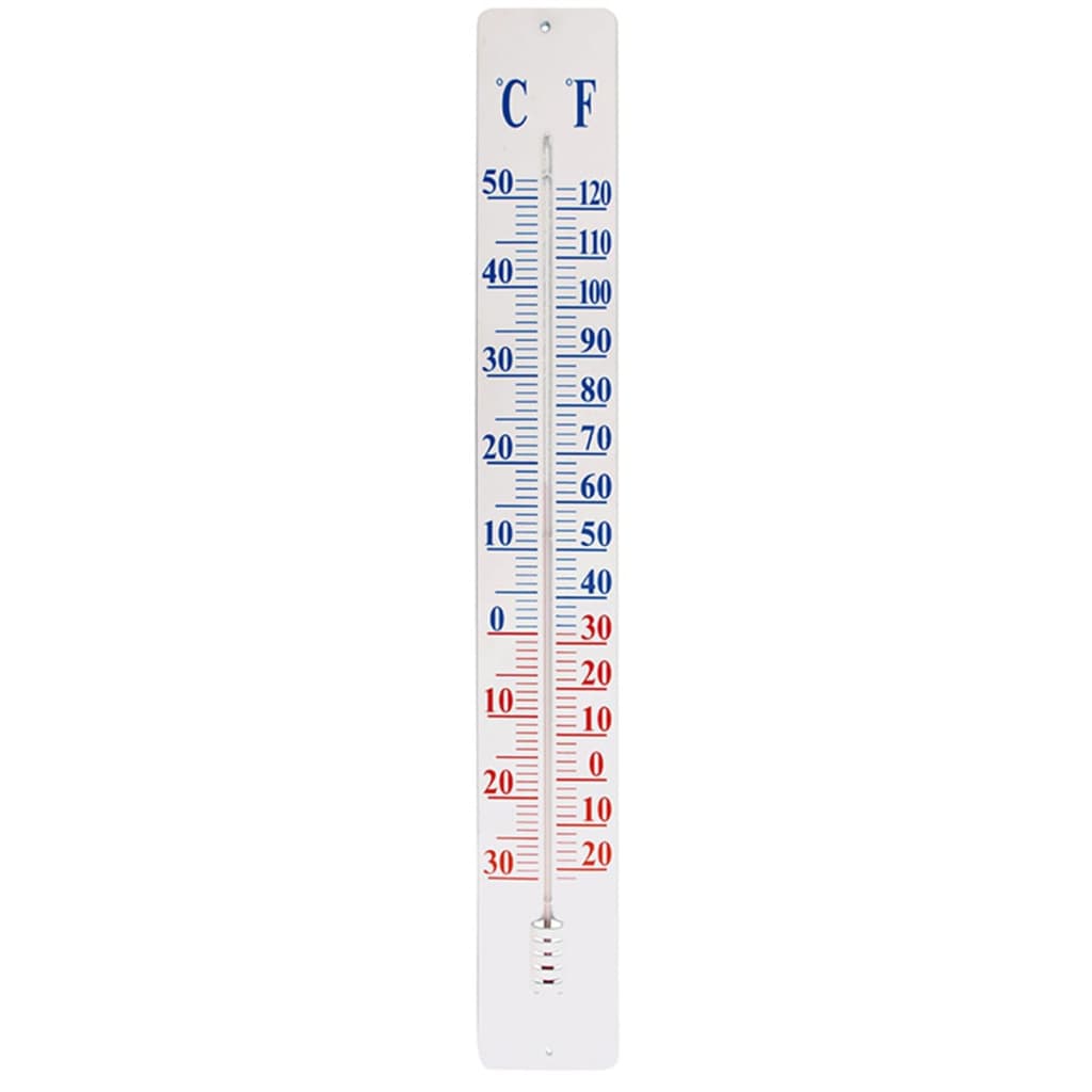 Esschert Design Esschert Design Termometro sulla piastra a parete Th9 90 cm