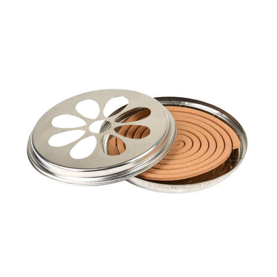 Esschert Design Esschert Design Citronella Spirals in Zinc Bowl
