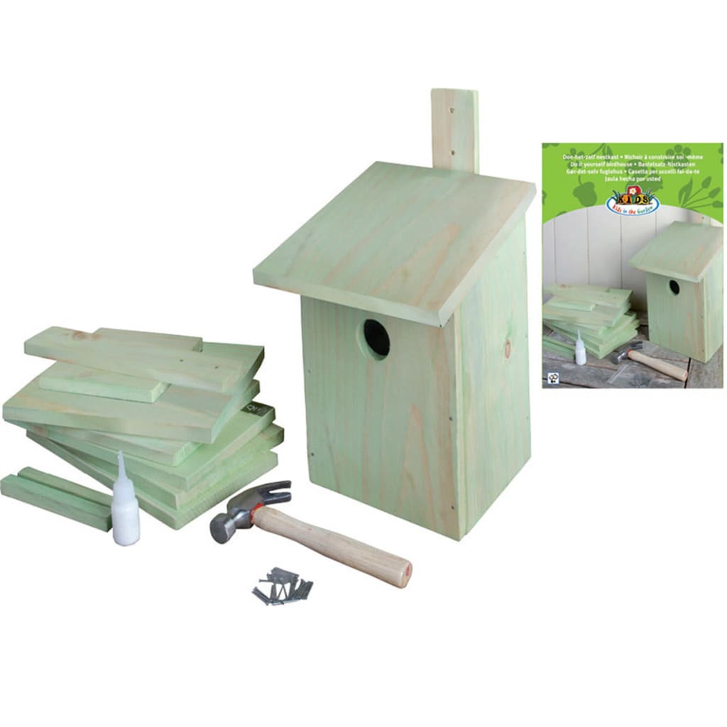 ESSCHERT Design ESSCHERT Design Do-It-Brate Birdhouse 21.3x17x23.3 cm KG52