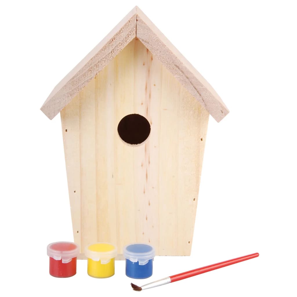 ESSCHERT Design Do-It Yourelf Nest Box con pintura