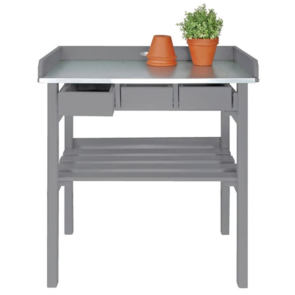 ESSCHERT Design Esschert Design Garden Table de trabajo Gray CF29G