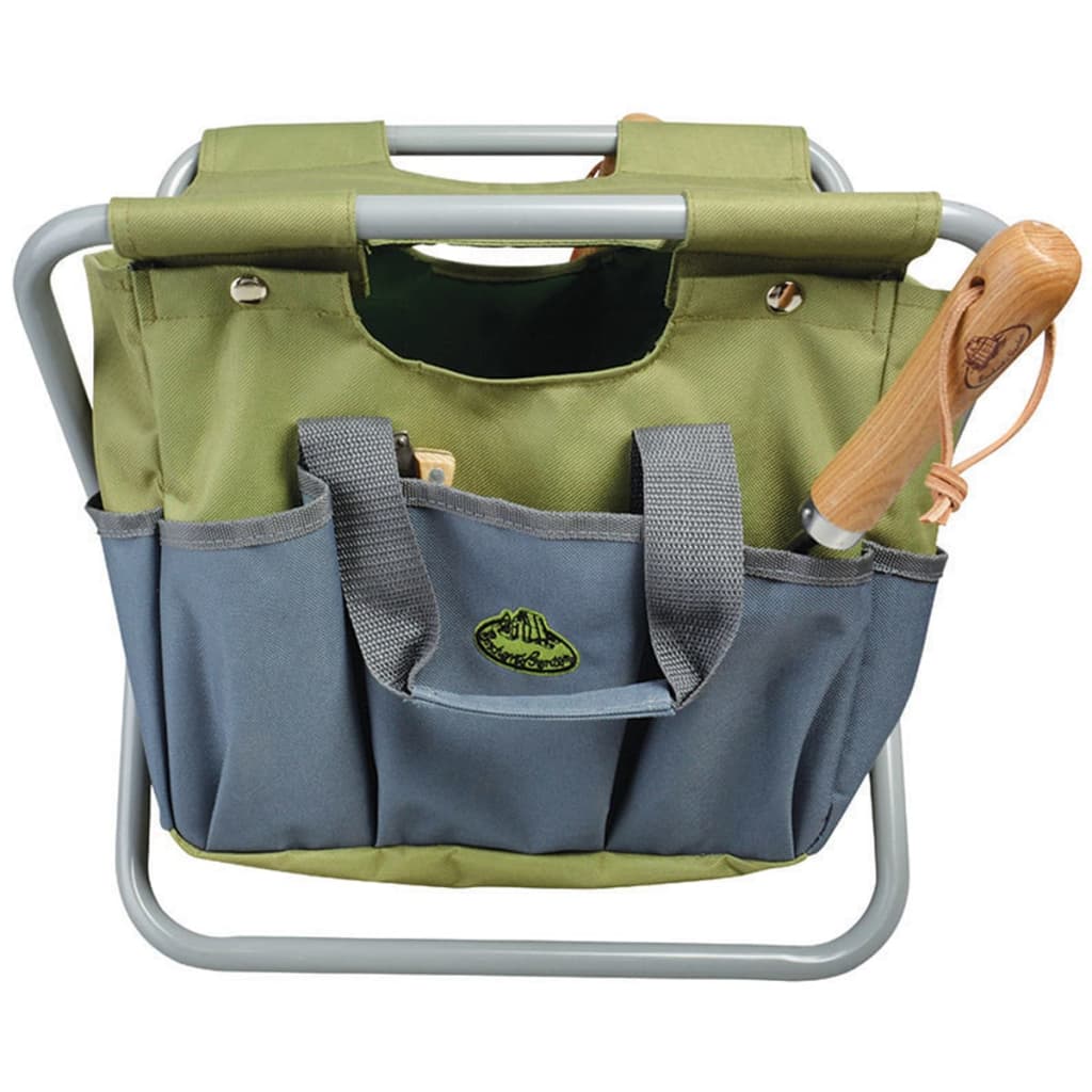 Esschert Design Esschert Design Garden Strumenti e sedia grigio GT85
