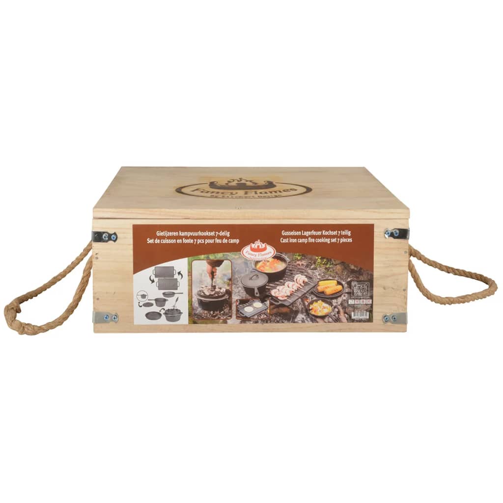 Esschert Design Esschert Design Camp Fire Cooking Set Zwartff240