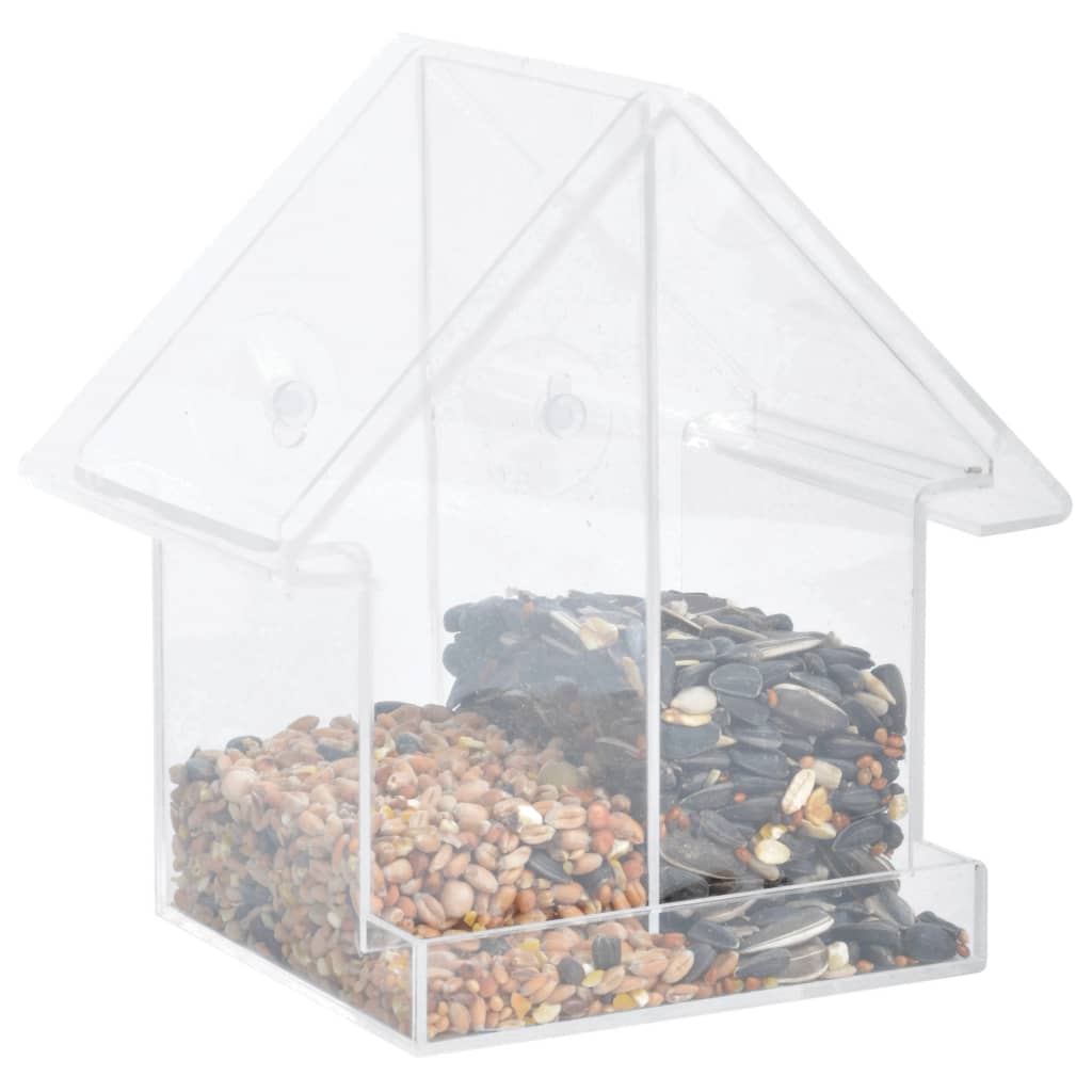 ESSCHERT Design ESSCHERT Design Feeding House frente a la ventana de acrílico doble