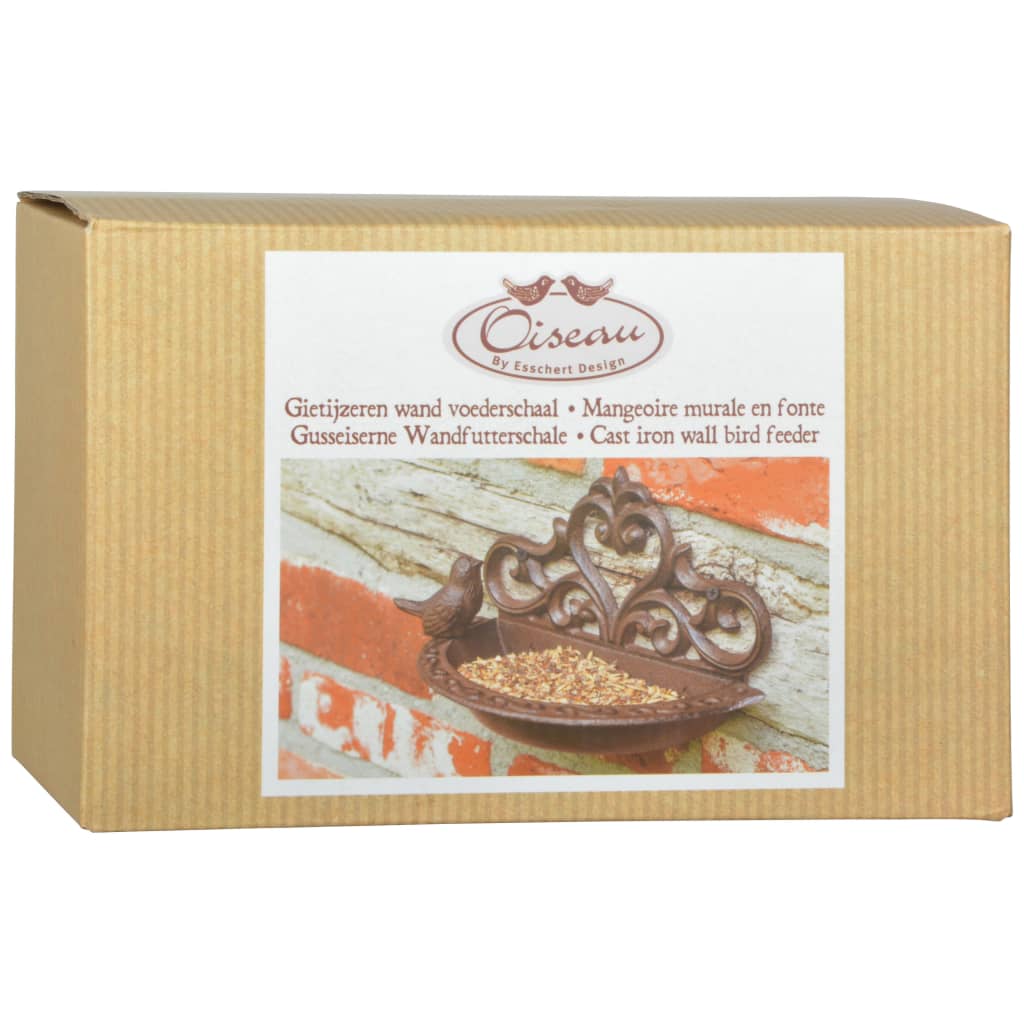 Design ESSCHERT ESSCHERT Design Caja de alimentación de aves Brown BR26 BR26