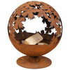 Design ESSCHERT ESSCHERT Design Fire Korf Láser Corte Hojas Rust -Coled FF293