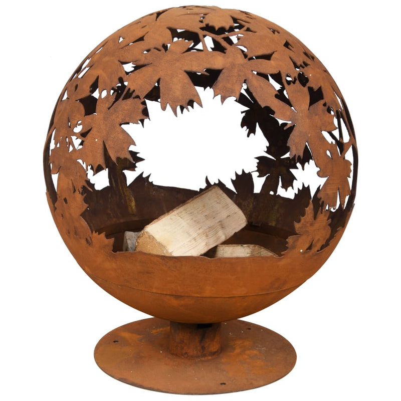 Design ESSCHERT ESSCHERT Design Fire Korf Láser Corte Hojas Rust -Coled FF293