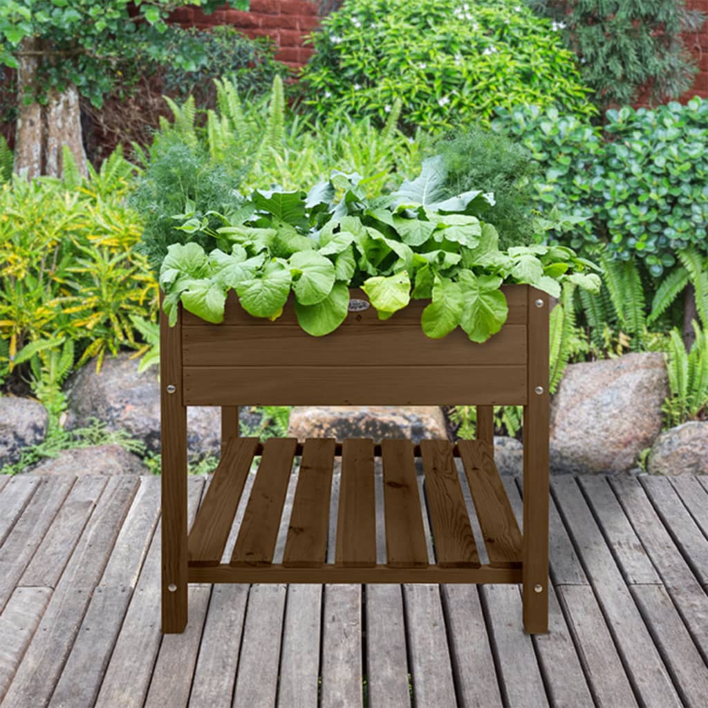 Diseño de Esschert eschert Design Planter Raised XL Brown