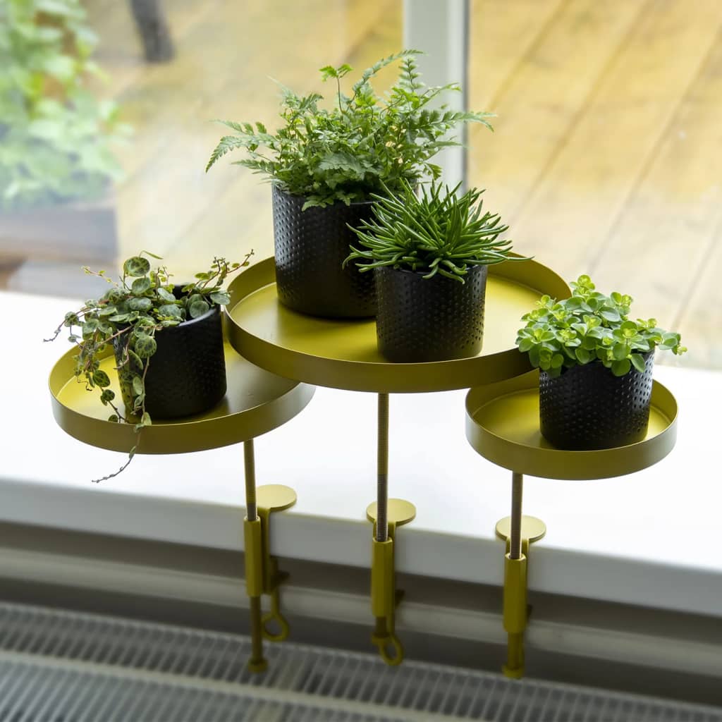 ESSCHERT Design Esschert Design Plant Blaad con abrazadera de oro