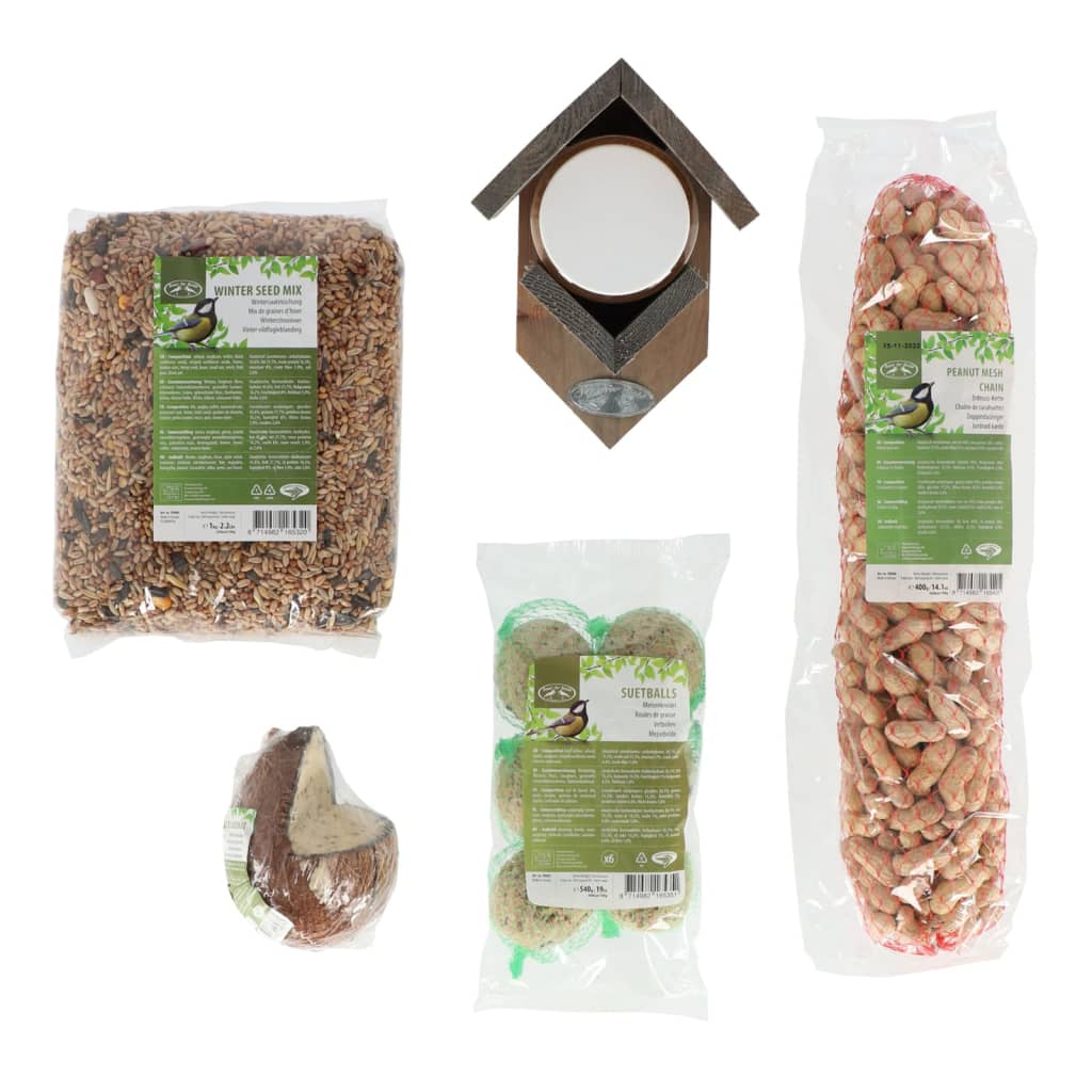 Esschert Design Esschert Design Bird Feed Set completo L