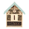 Esschert design esschert design houten insectenhotel 10x24x29 cm naturel mintgroen