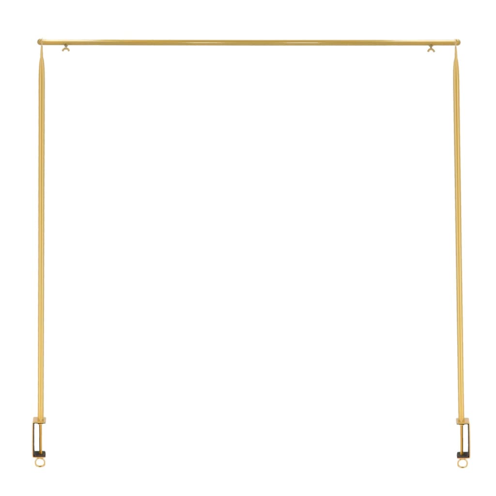 Design ESSCHERT Barilla de mesa de diseño Esschert con abrazadera decorativa de oro decorativo