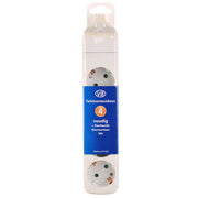 VB VB 41132 Tabella Presa 4 volte + RA senza cavo bianco - afbeelding 2