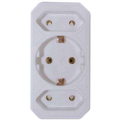 VB VB 41198 Plug Advance 2x + 1x RA White