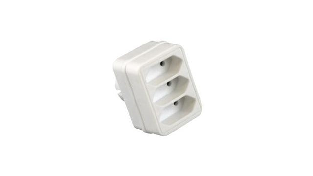 Vb 61048 euro verdeelstekker 3-voudig
