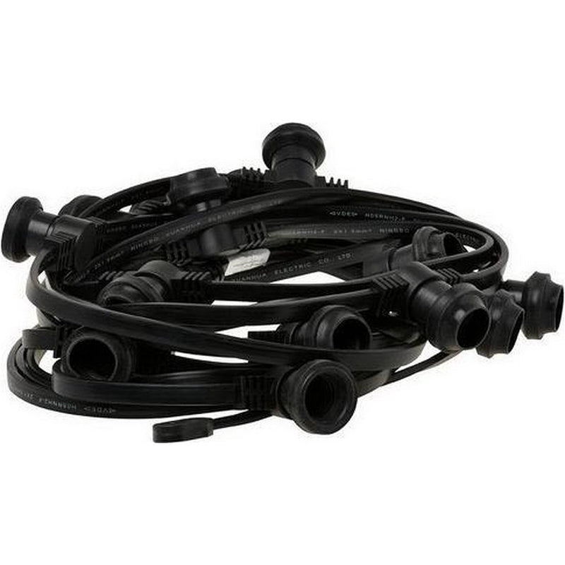 Cable de protección impermeable de Simply Basic Simply P10 con 15 accesorios de 10 m Negro