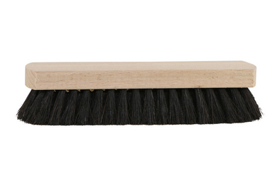 Spazzola per sfregamento scarpa Luva 16 cm nera