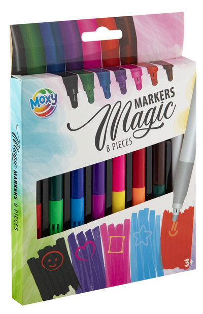 Creative craft group magical magic markers, 8 pcs.