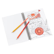 Colori sul libro da colorare di numeri con matite colorate. - afbeelding 3