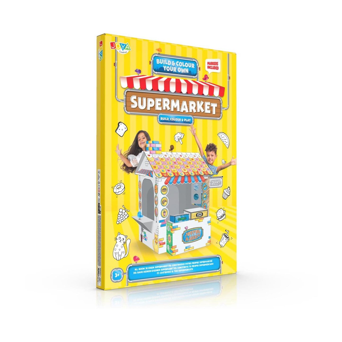 Carpa de juegos creativa Joya construye tu propio supermercado