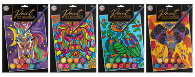 Painting by number animal theme