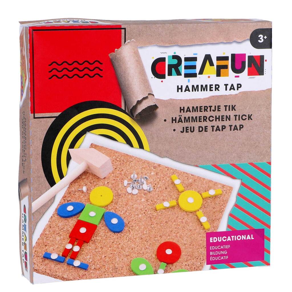 Creafun creafun Hamertje Tik 74 piezas