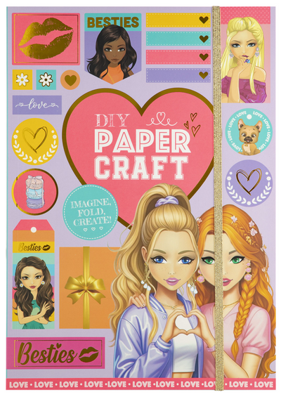 Libro artigianale Besties con adesivi a4 32p