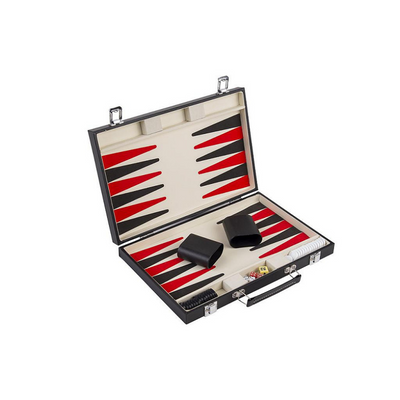 Game Backgammon in Suitcase Black