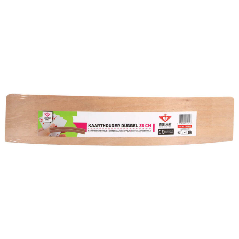 Longfield Longfield Wooden Double Card Tolder 35 cm
