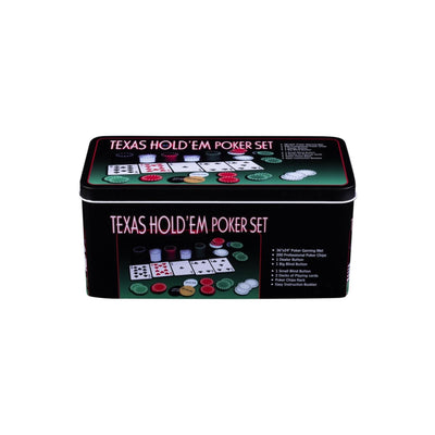 Set completo di poker Engelhart con 200 fiches